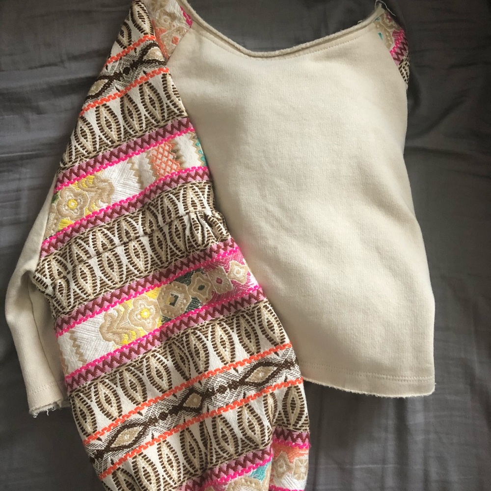 FREE PEOPLE CROP SWEATER